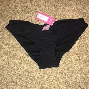 Black bikini bottom xs